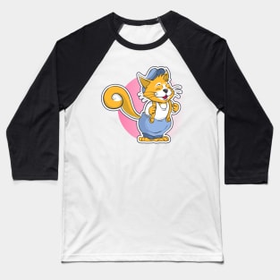 cute cat Baseball T-Shirt